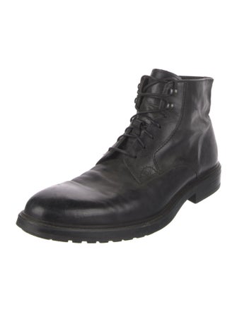 To Boot New York Leather Lace-Up Boots