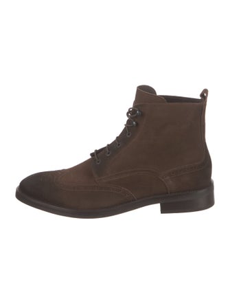 To Boot New York Suede Lace-Up Boots