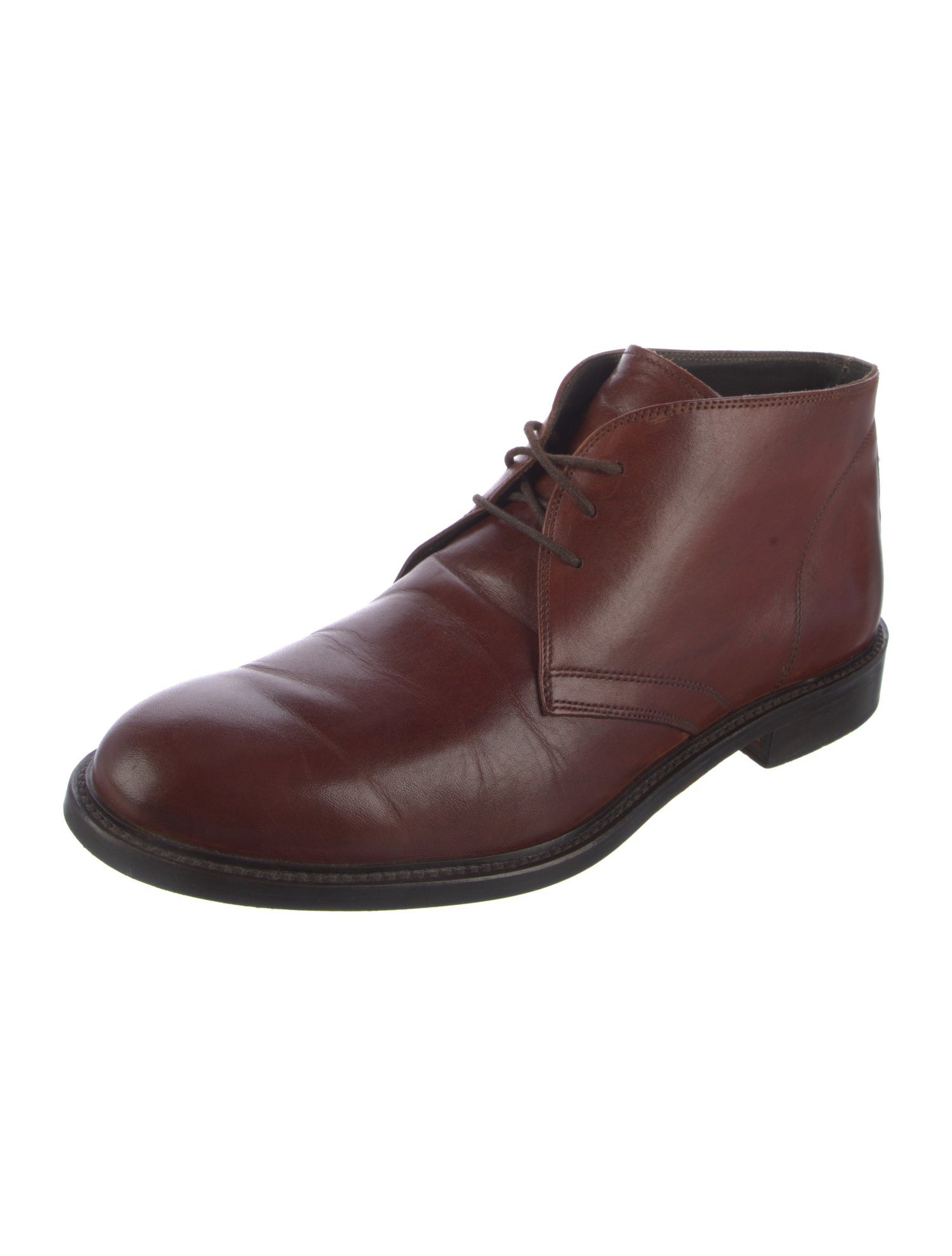 To Boot New York Leather Lace-Up Boots