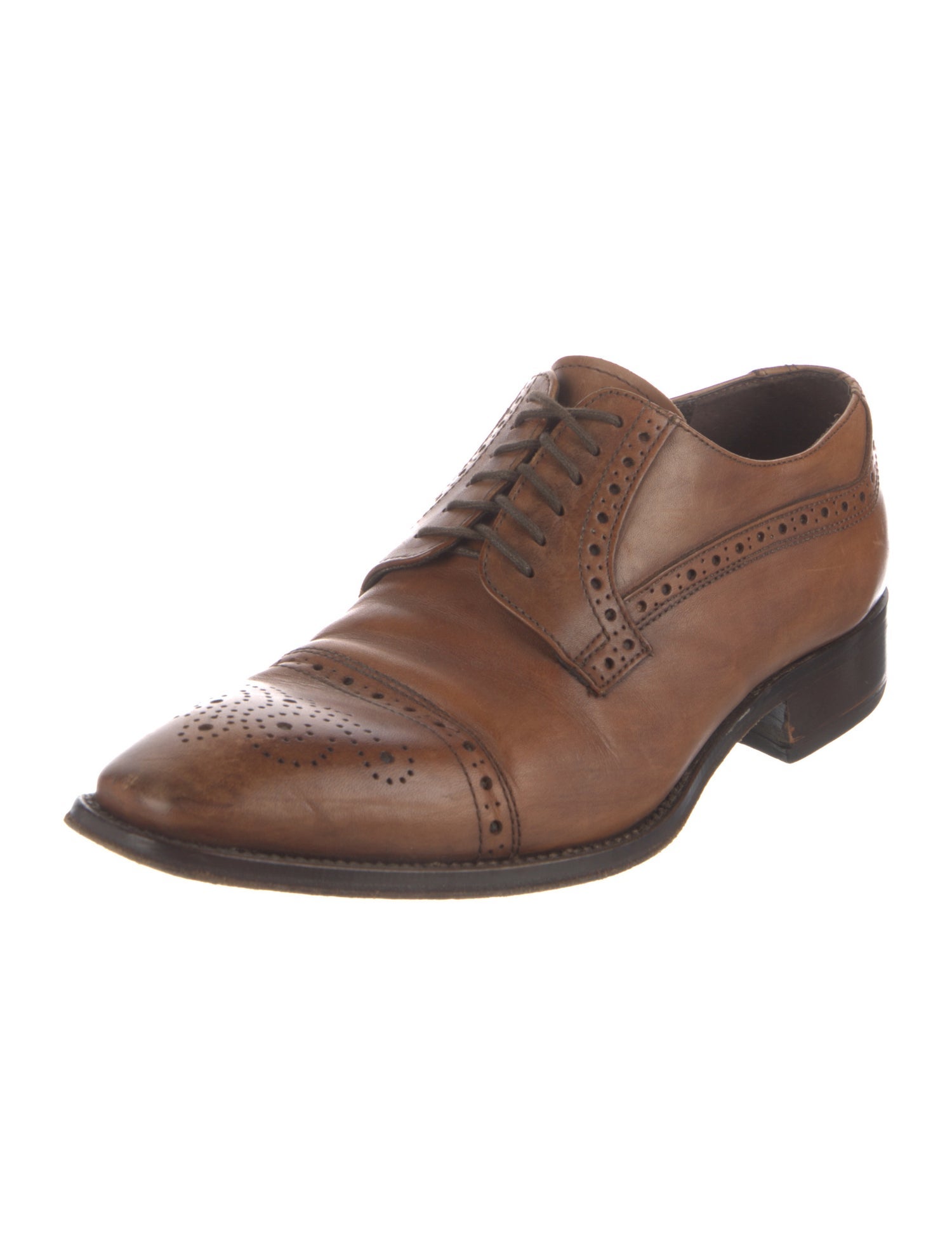 To Boot New York Leather Lasercut Accents Brogues
