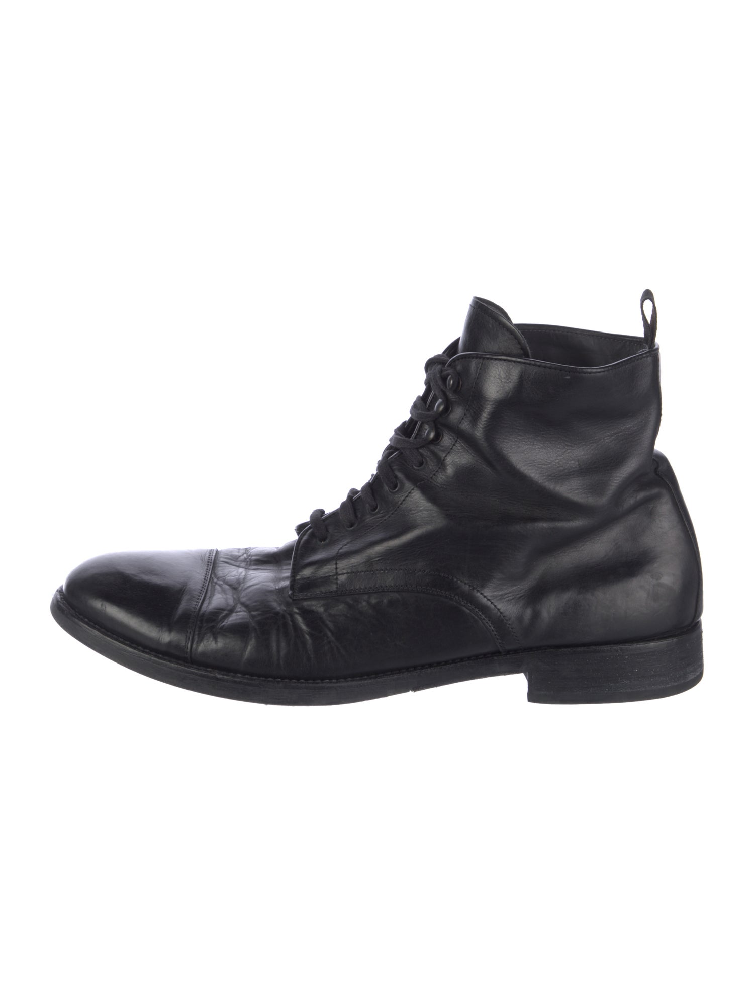 To Boot New York Leather Lace-Up Boots