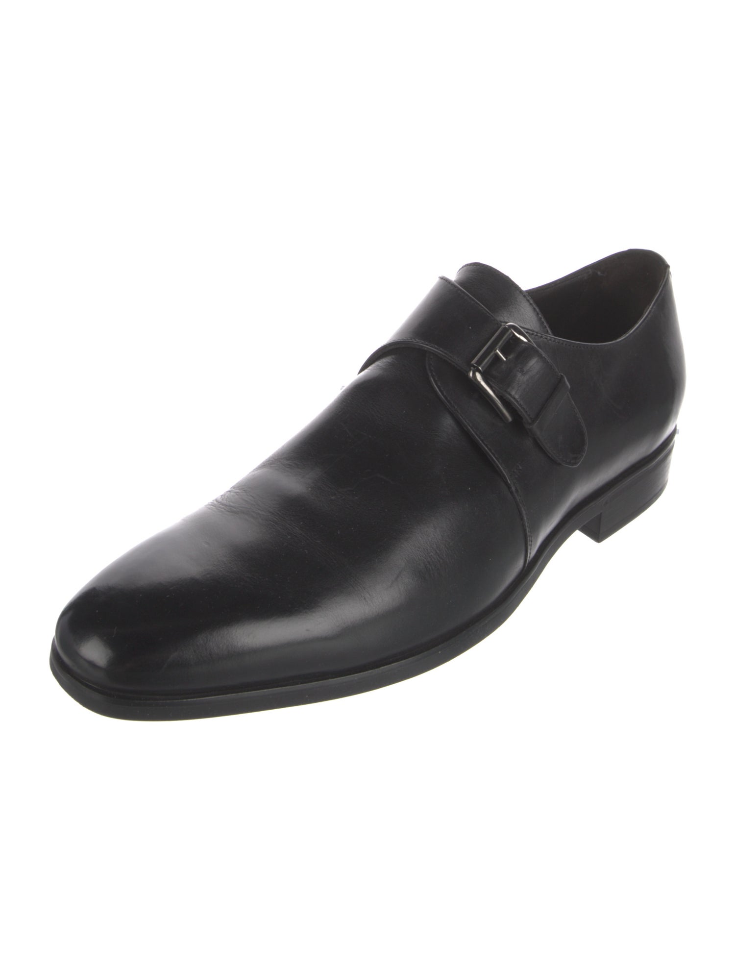 To Boot New York Leather Monk Straps