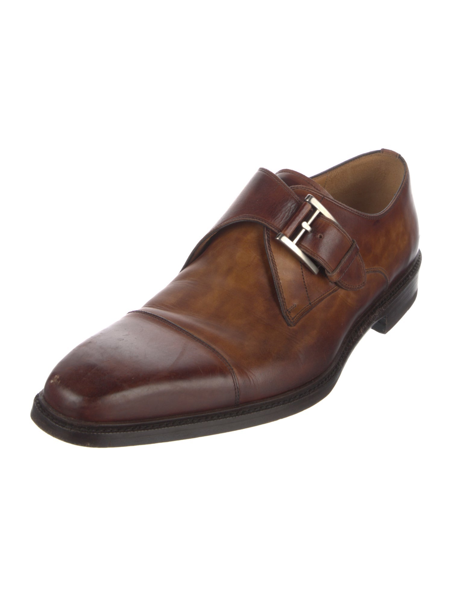 To Boot New York Leather Monk Straps