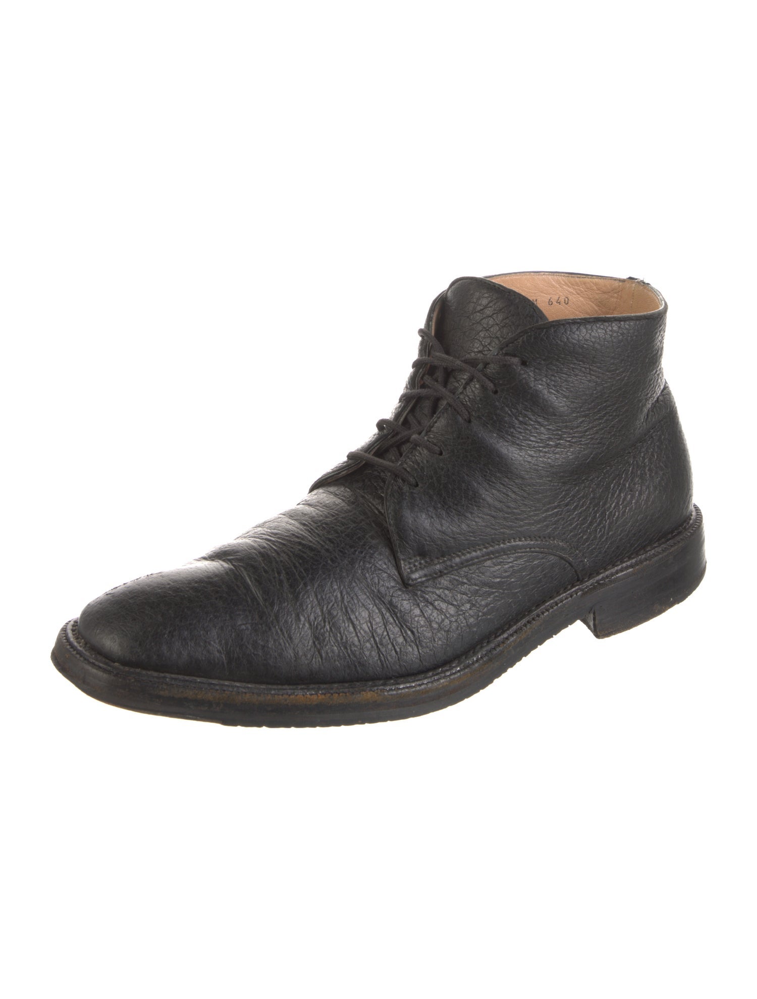 To Boot New York Leather Lace-Up Boots