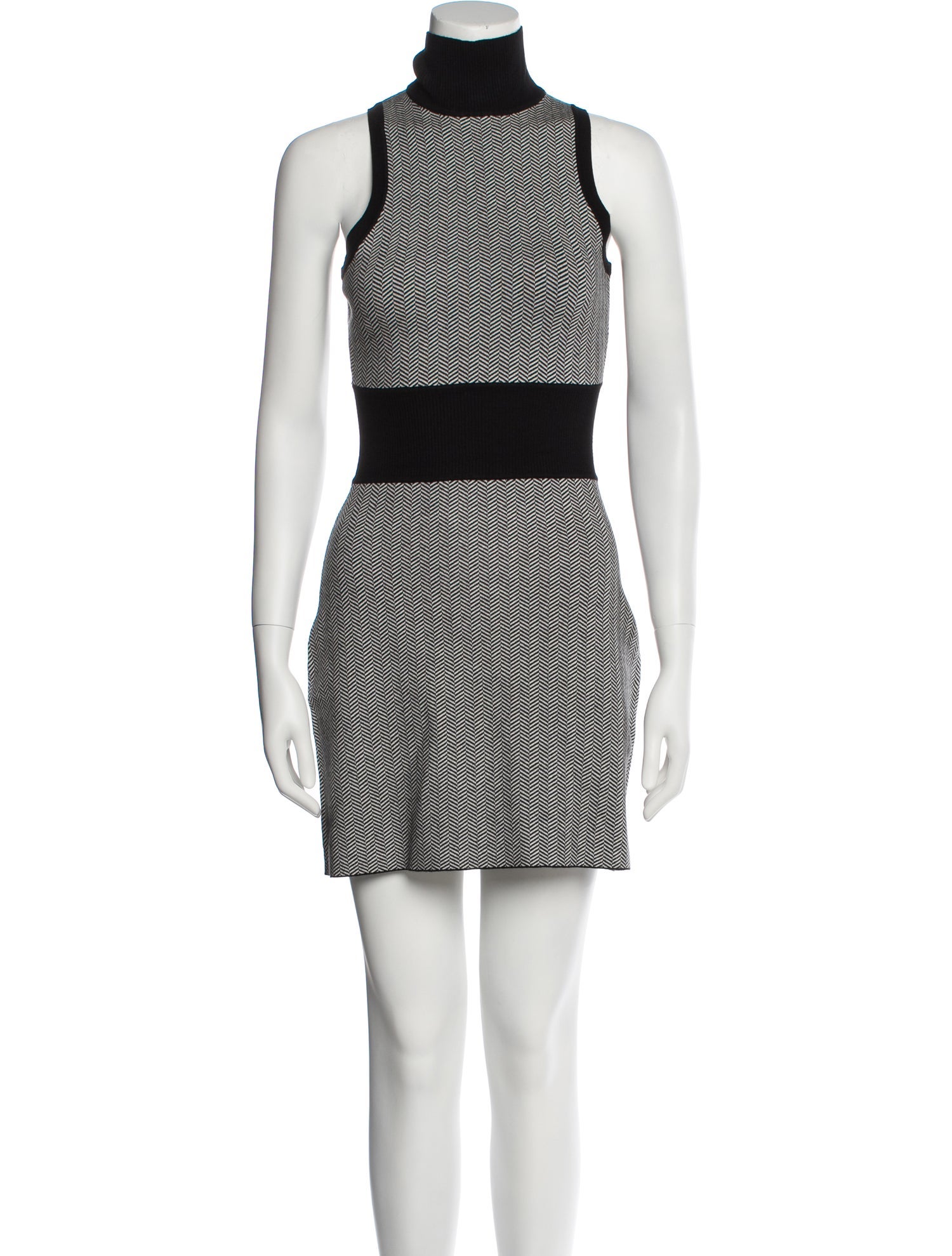 Toccin Striped Mini Dress w/ Tags