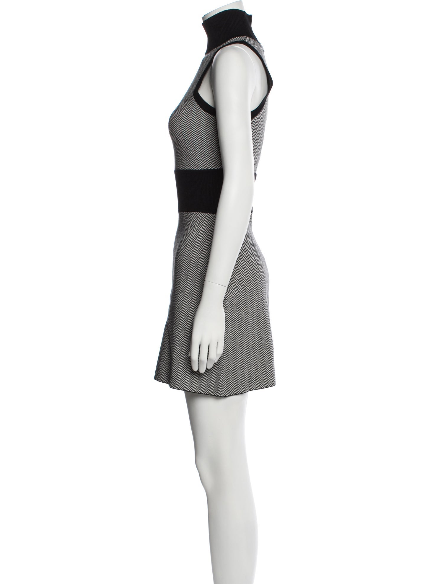 Toccin Striped Mini Dress w/ Tags