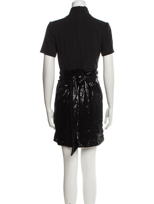 Toccin Mock Neck Mini Dress