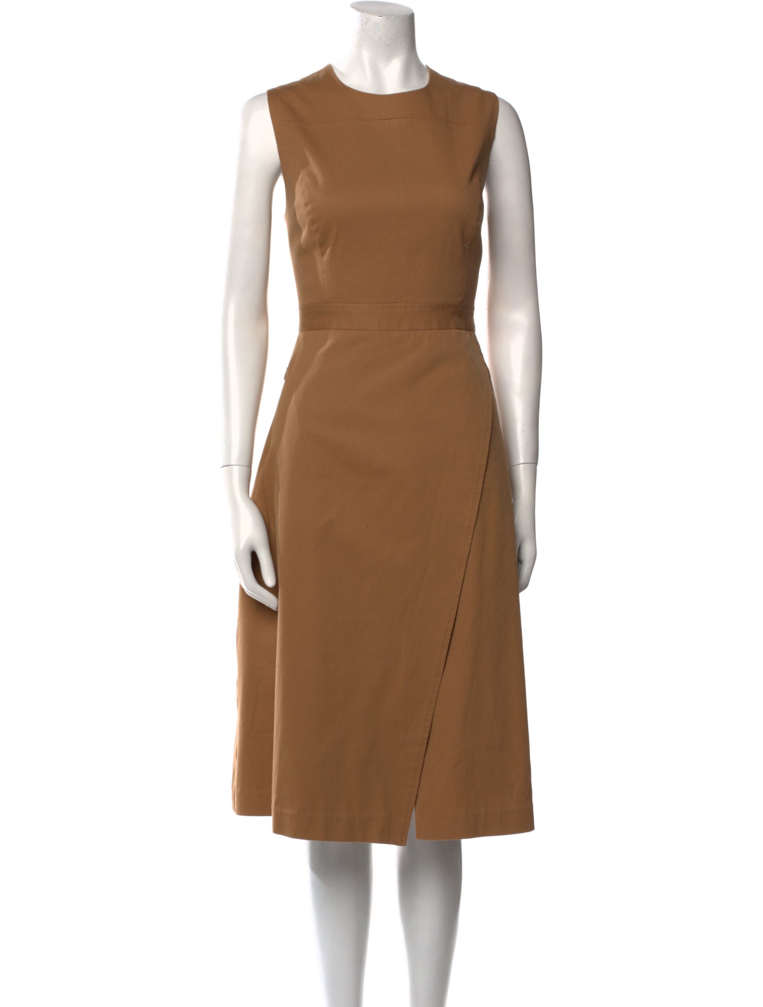 Toccin Crew Neck Midi Length Dress