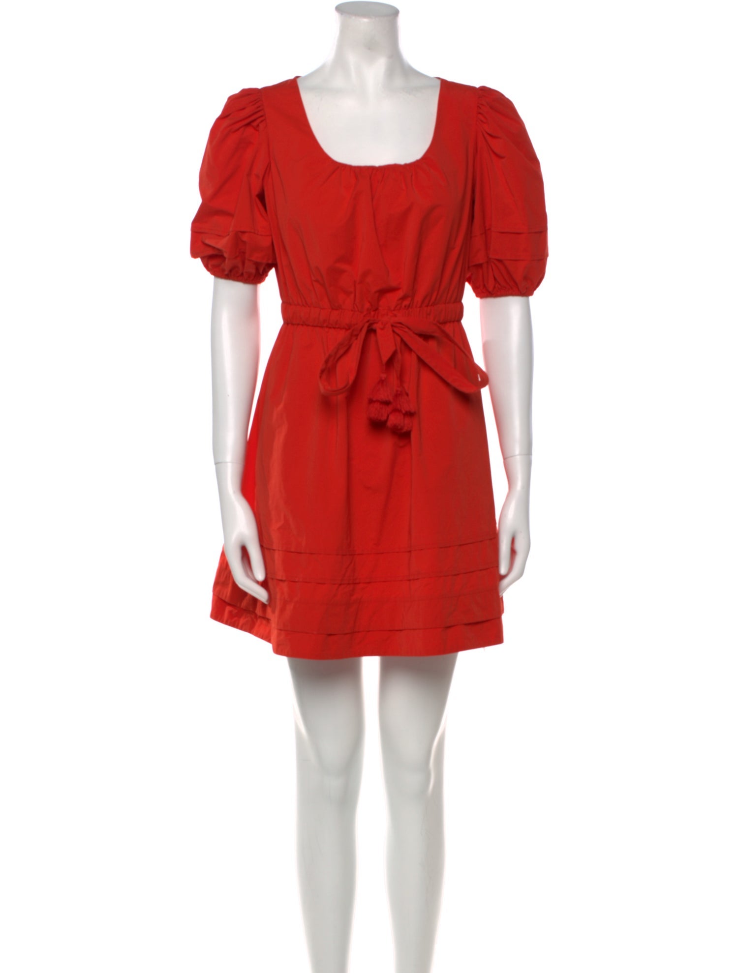 Toccin Scoop Neck Mini Dress