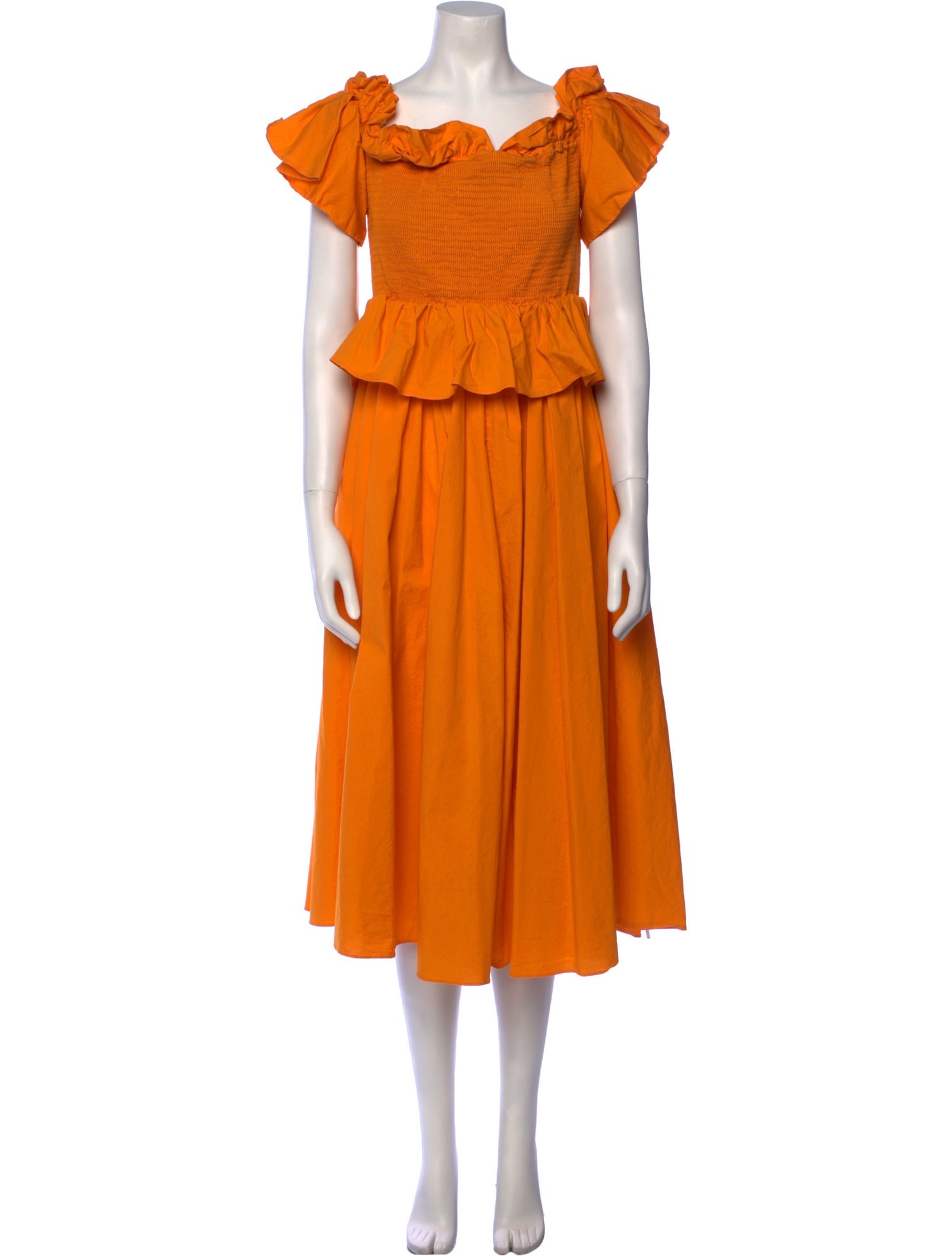 Toccin Square Neckline Long Dress