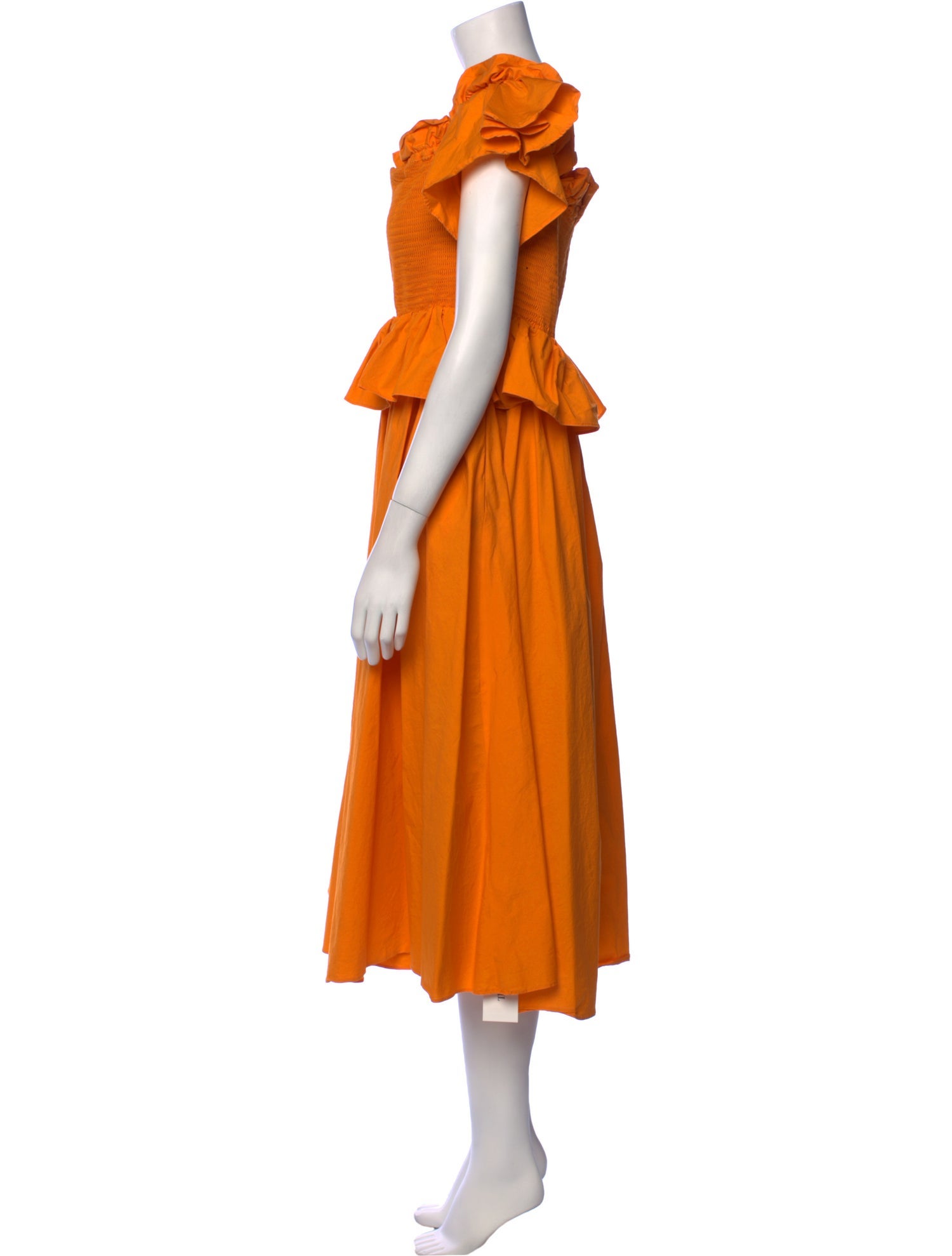 Toccin Square Neckline Long Dress