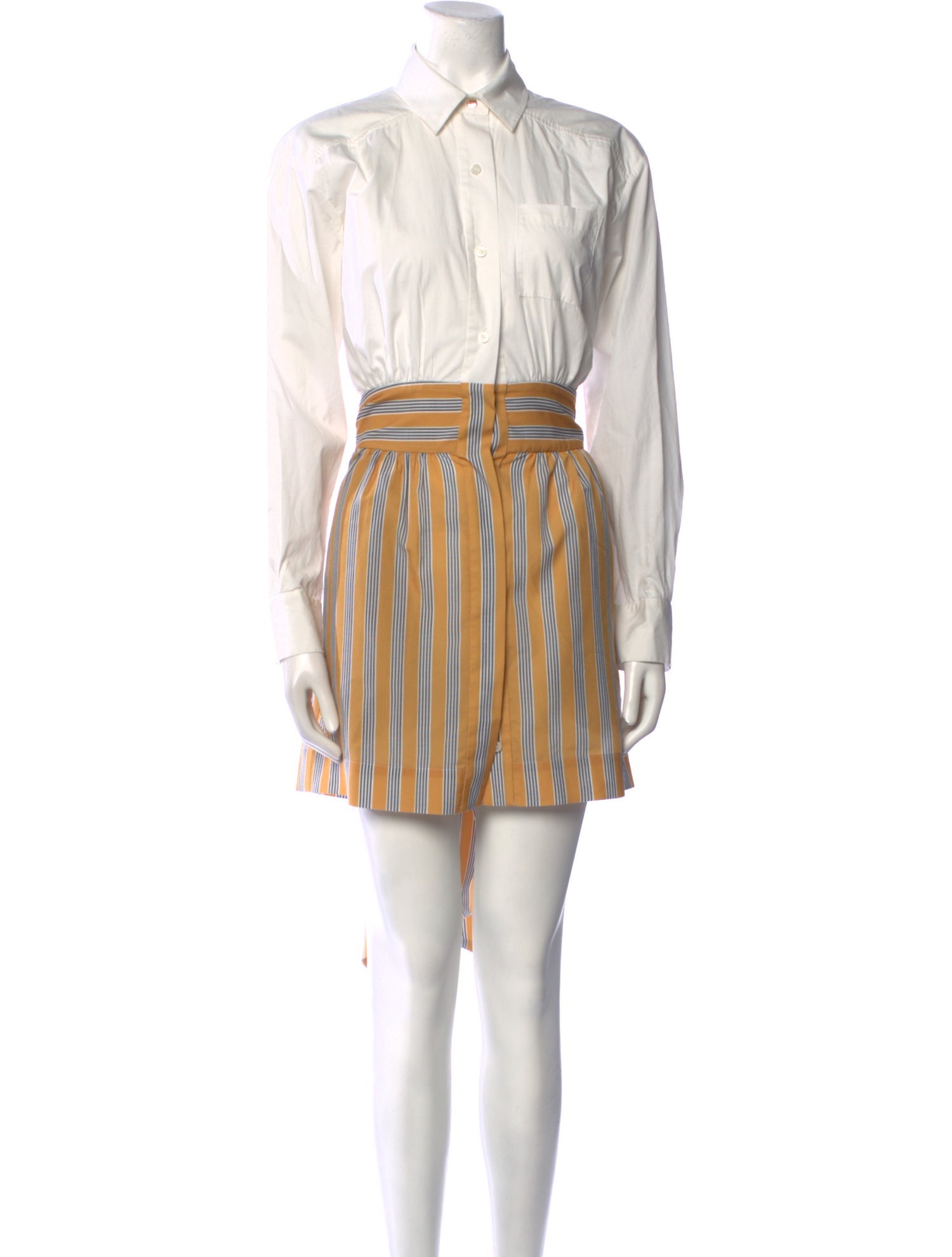 Toccin Striped Mini Dress