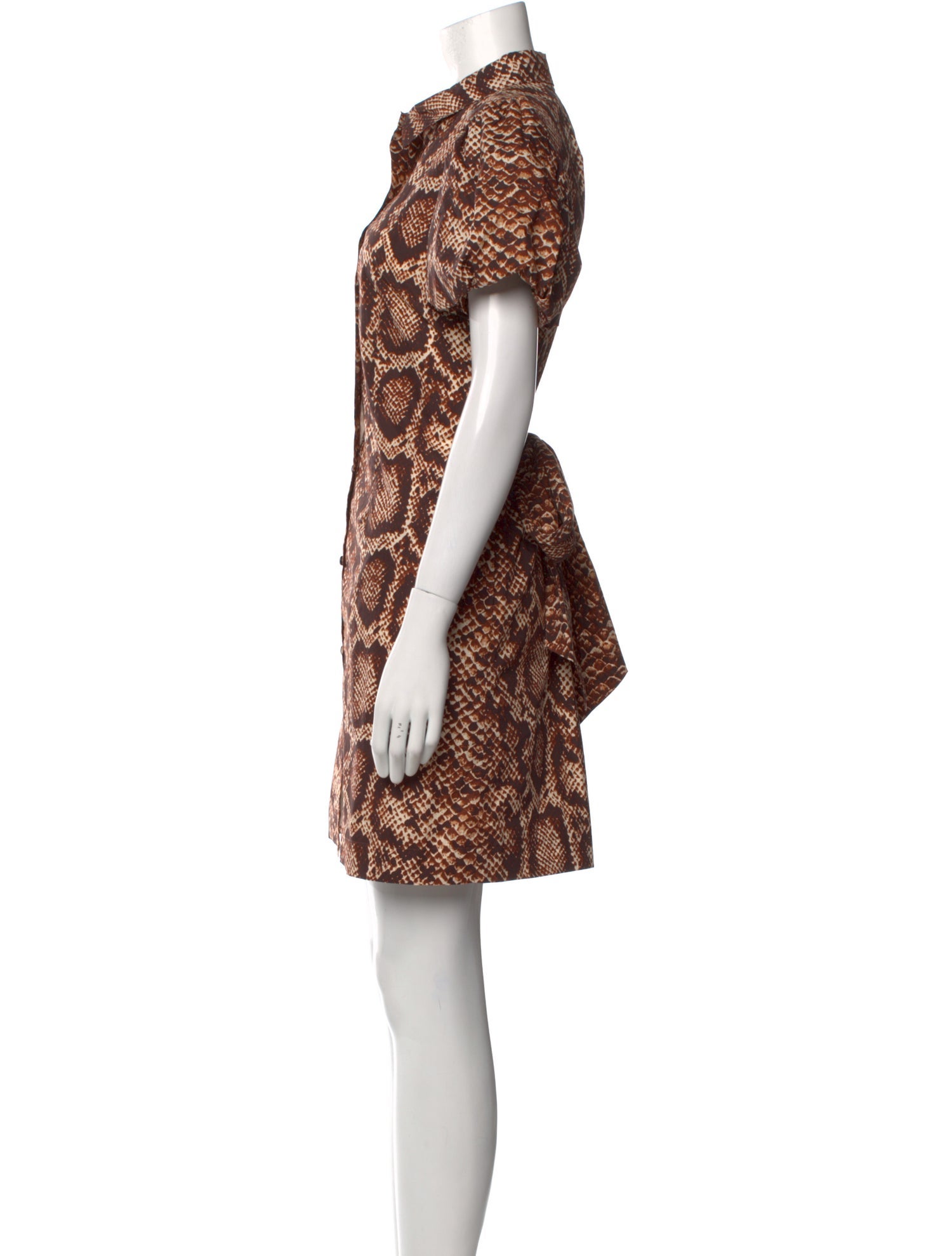 Toccin Printed Mini Dress w/ Tags