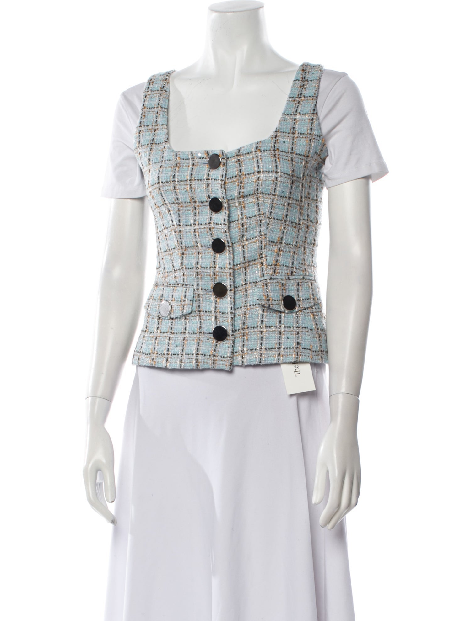 Toccin Tie-Dye Print Vest