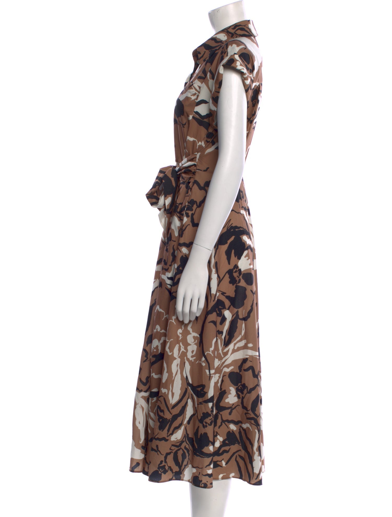 Toccin Printed Long Dress w/ Tags