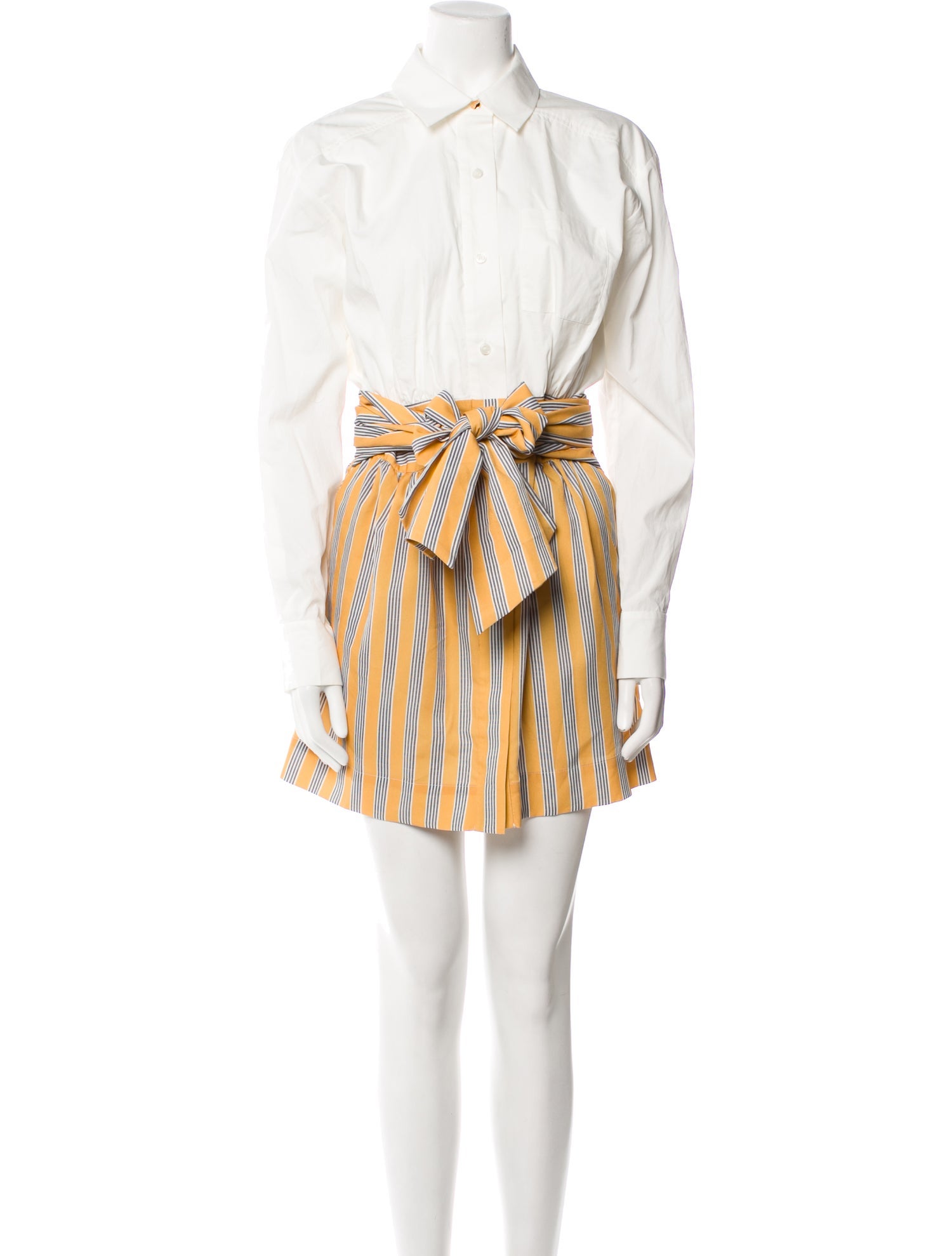 Toccin Striped Mini Dress