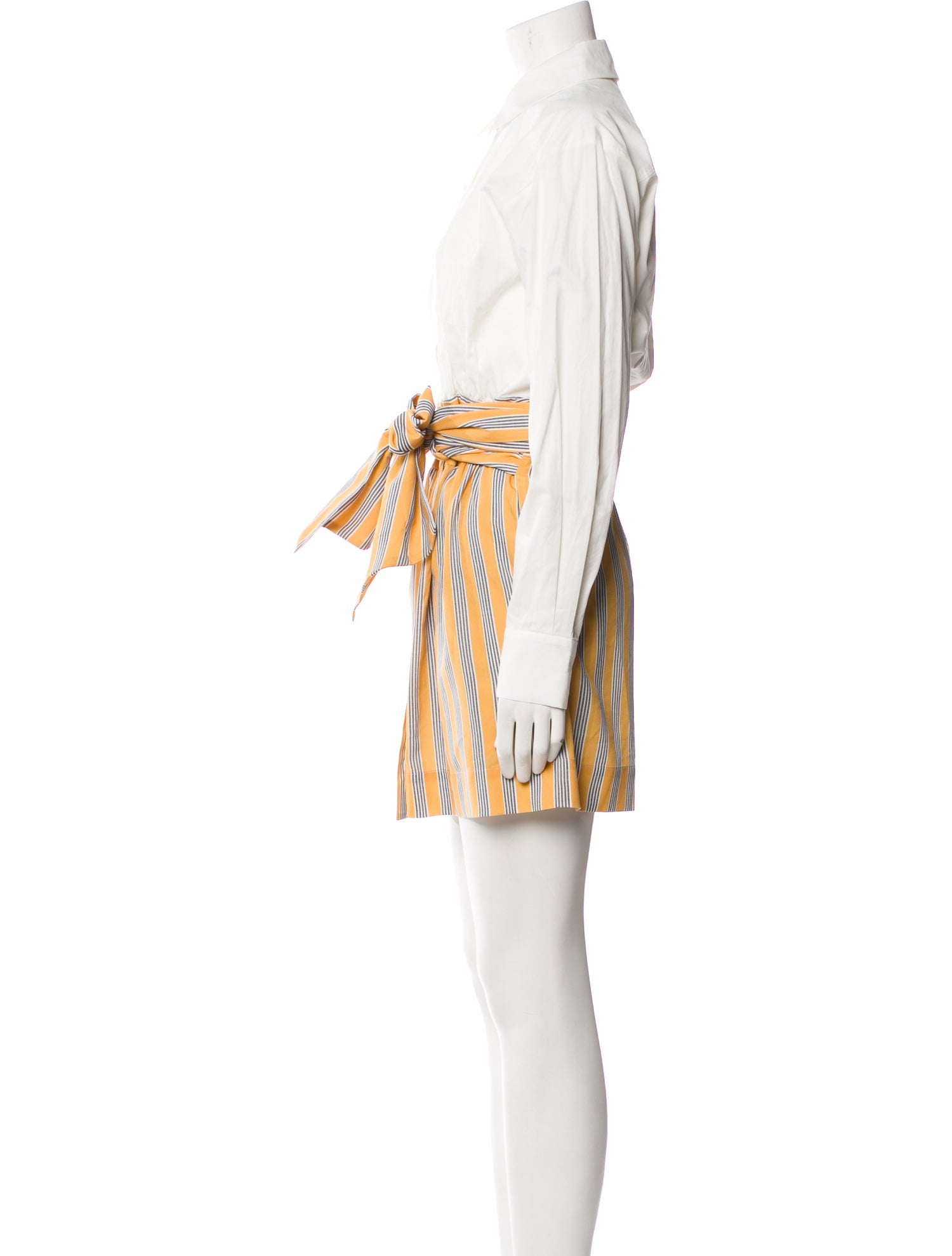 Toccin Striped Mini Dress