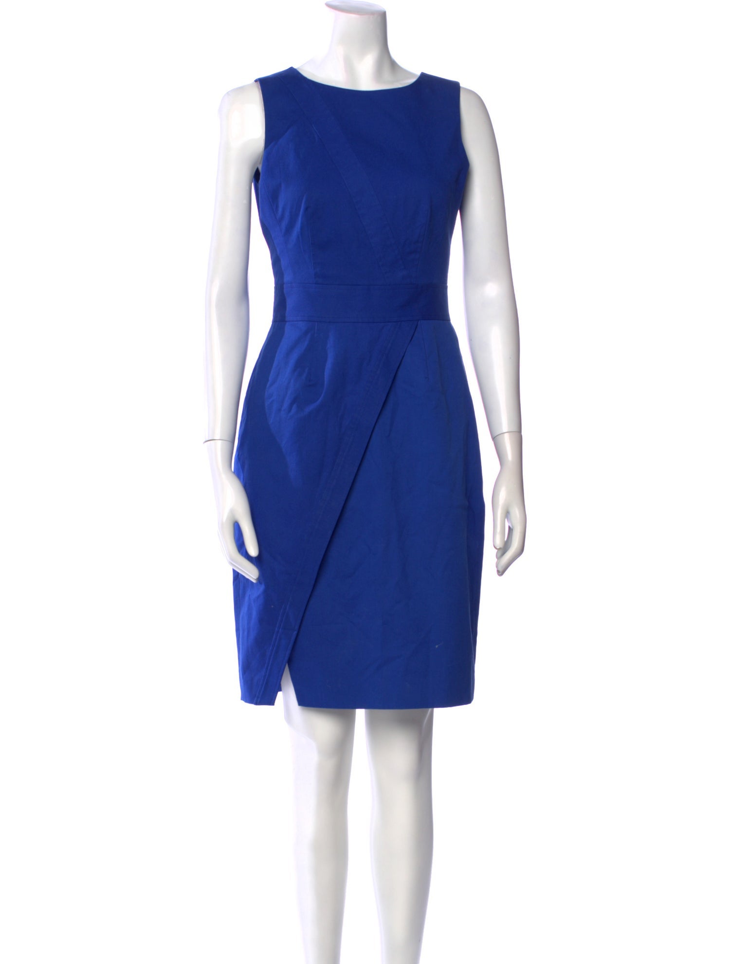 Toccin Bateau Neckline Mini Dress