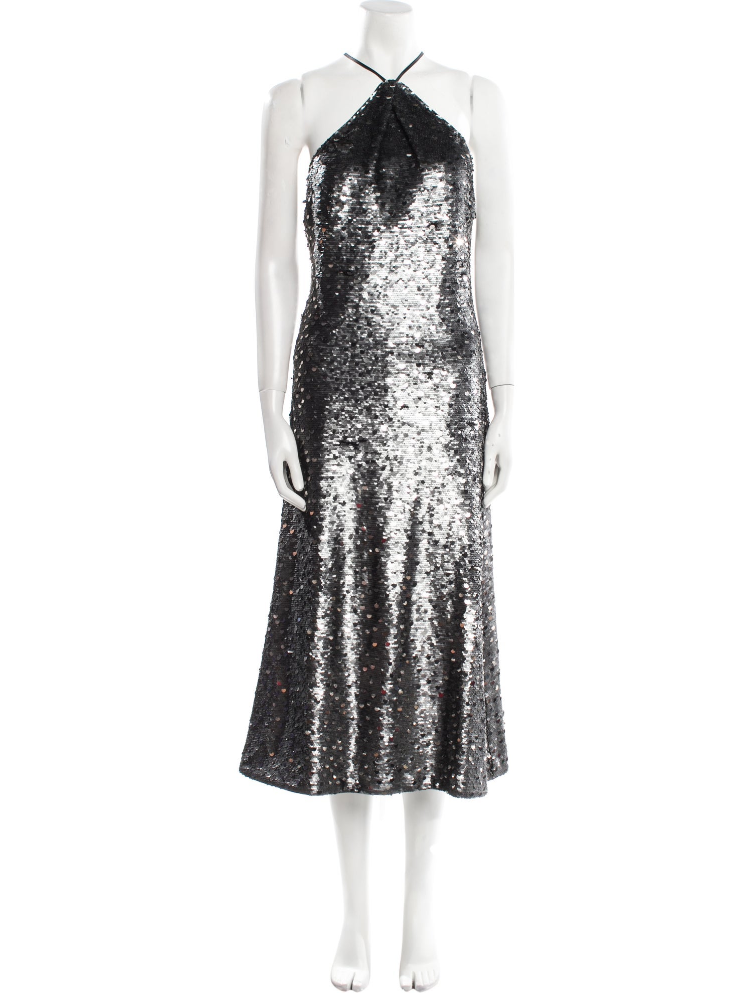 Toccin Halterneck Midi Length Dress