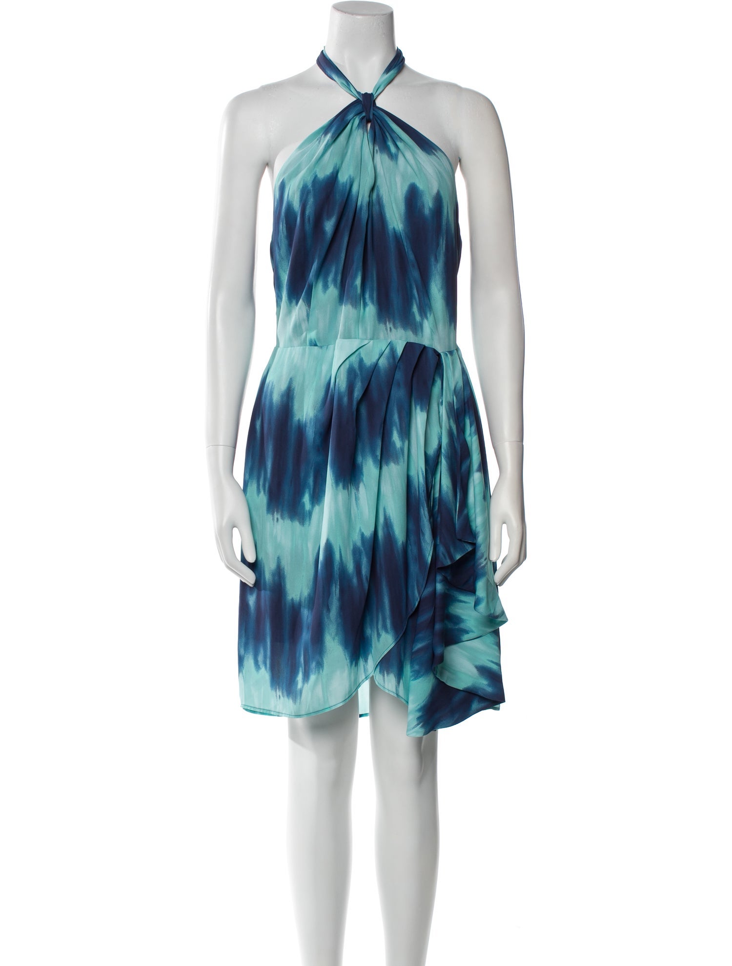 Toccin Tie-Dye Print Mini Dress