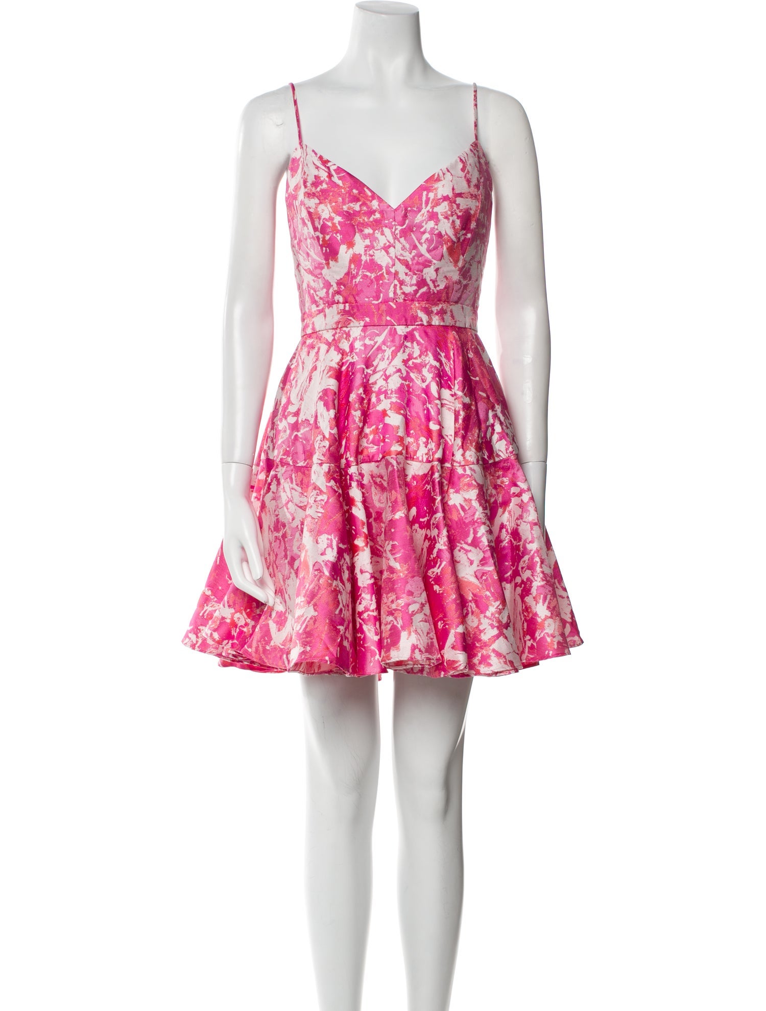 Toccin Floral Print Mini Dress