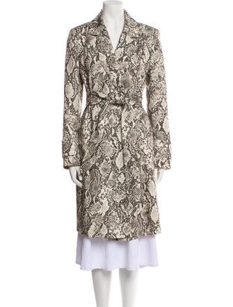 Toccin Animal Print Coat