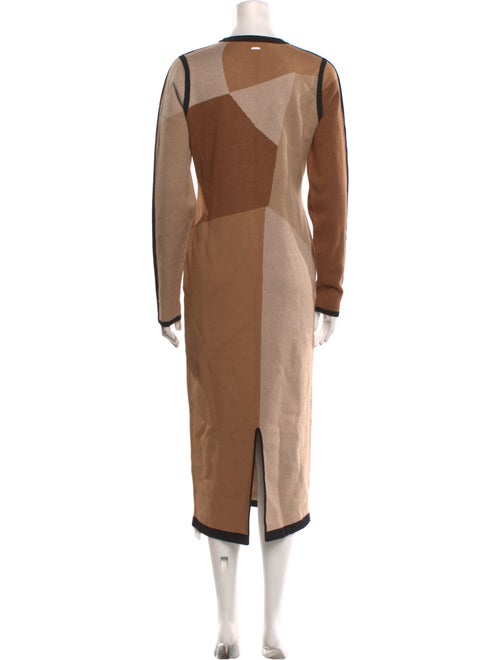 Toccin Crew Neck Midi Length Dress