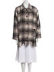 Toccin Plaid Print Jacket