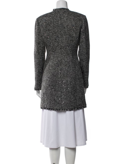 Toccin Tweed Pattern Peacoat