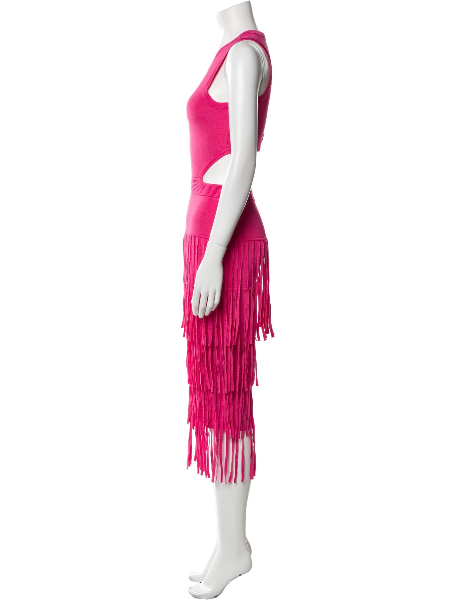 Toccin Crew Neck Midi Length Dress