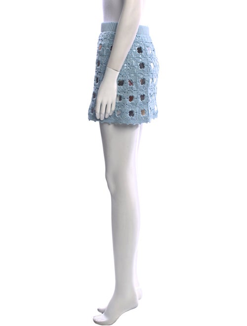 Toccin Sequin Embellishments Mini Skirt