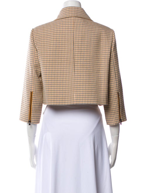 Toccin Houndstooth Print Jacket
