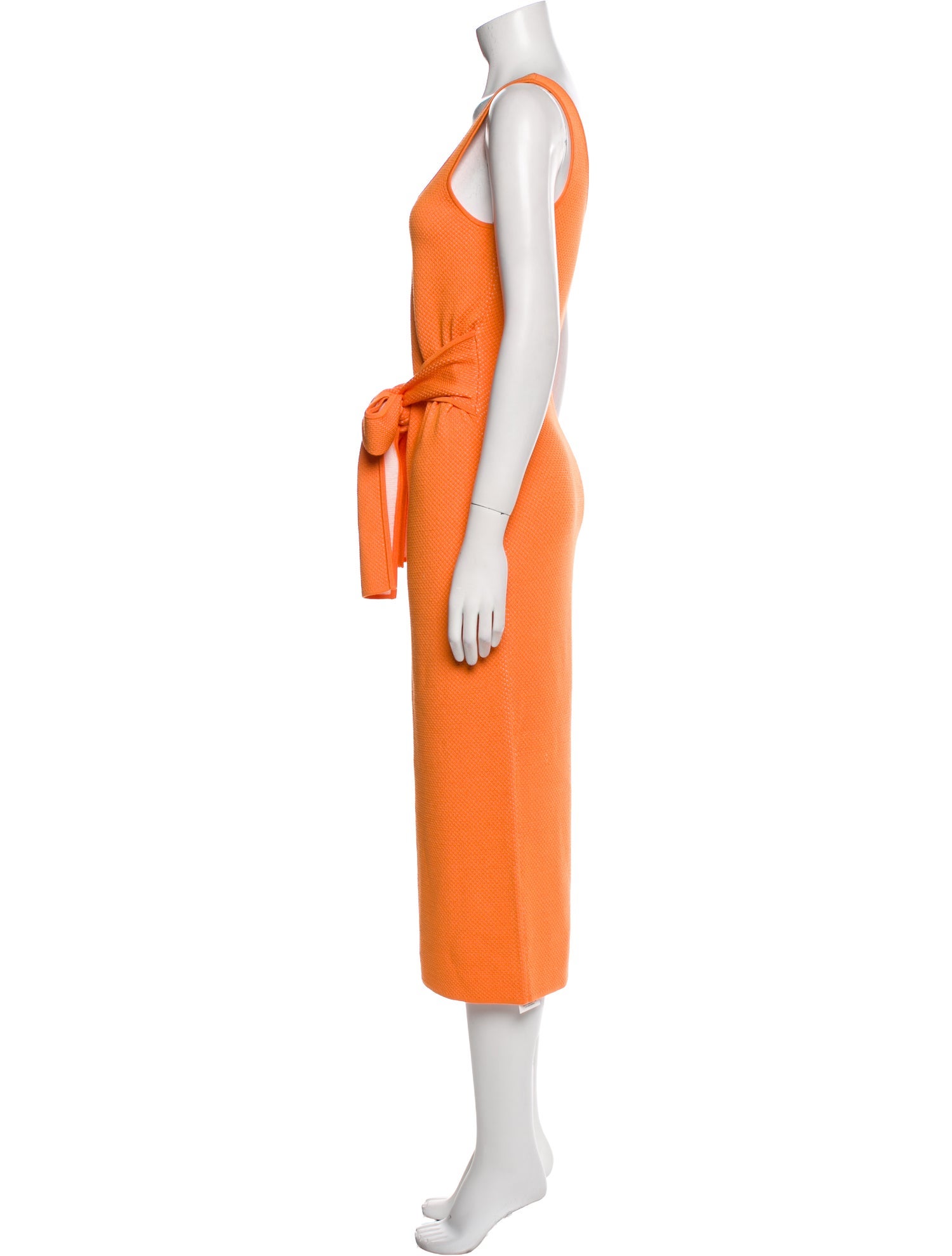 Toccin Scoop Neck Long Dress