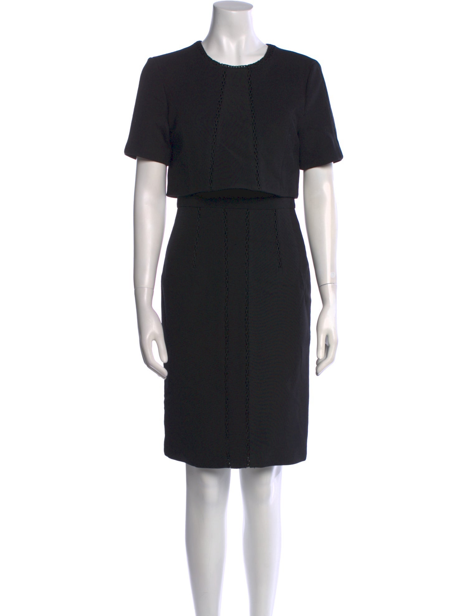 Toccin Crew Neck Knee-Length Dress