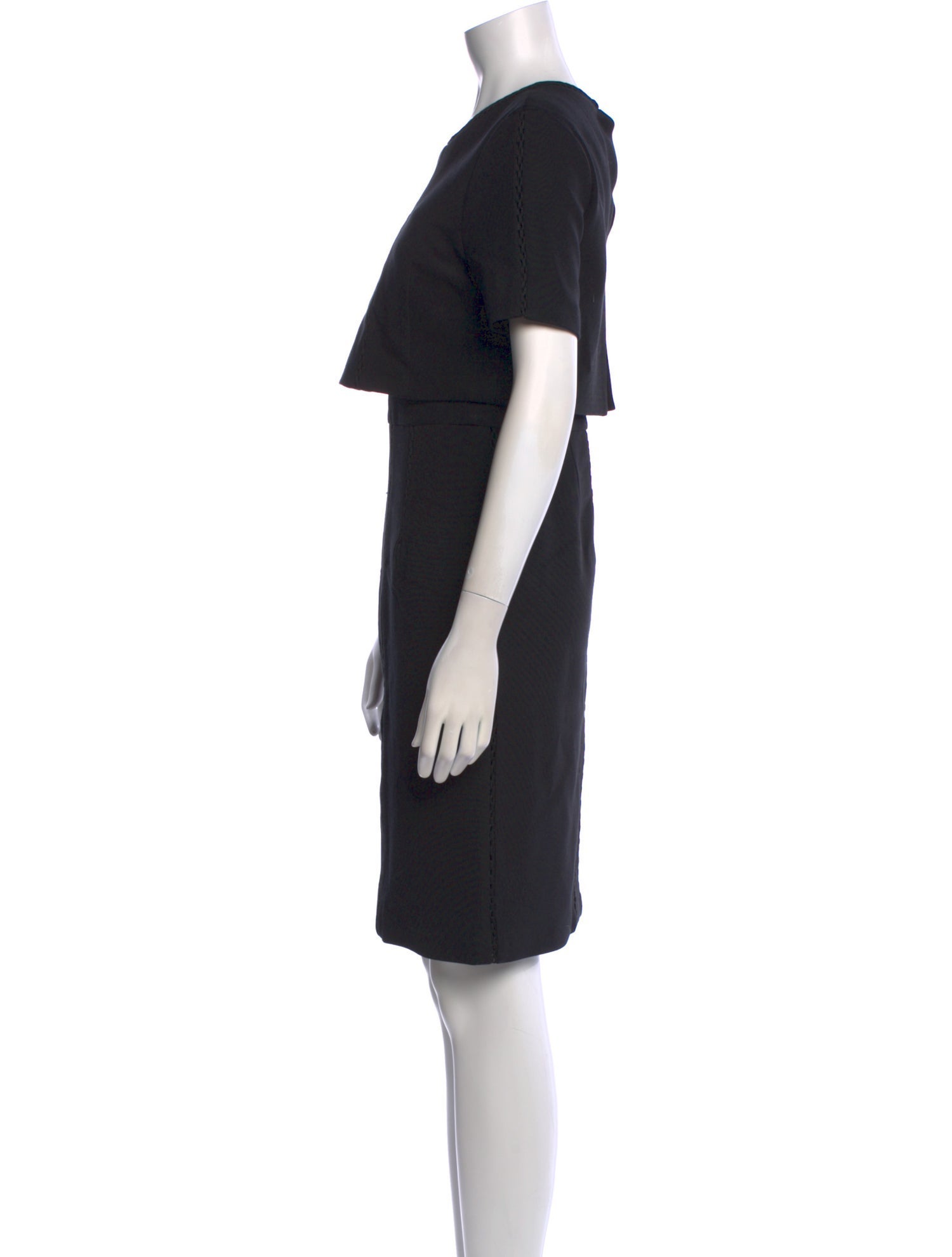 Toccin Crew Neck Knee-Length Dress