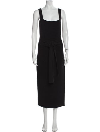 Toccin Wool Midi Length Dress