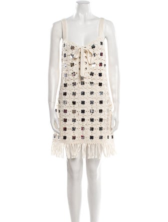 Toccin V-Neck Mini Dress