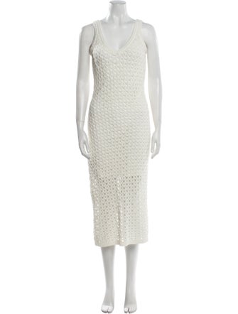 Toccin Linen Midi Length Dress