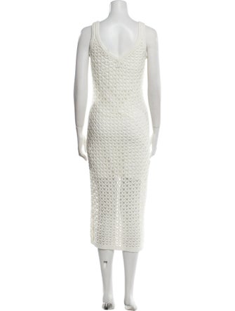 Toccin Linen Midi Length Dress