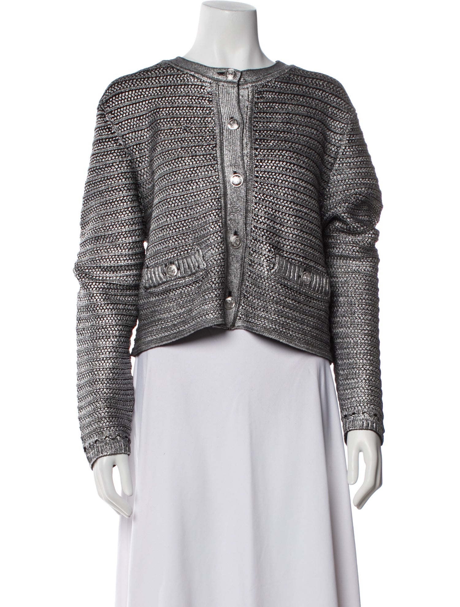 Toccin Tweed Pattern Evening Jacket w/ Tags