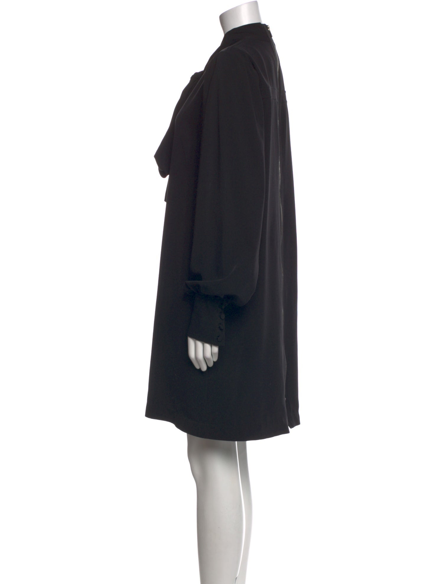 Toccin Mock Neck Knee-Length Dress