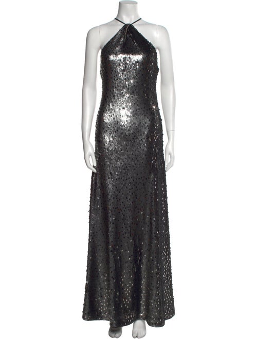 Toccin Halterneck Long Dress