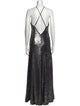 Toccin Halterneck Long Dress