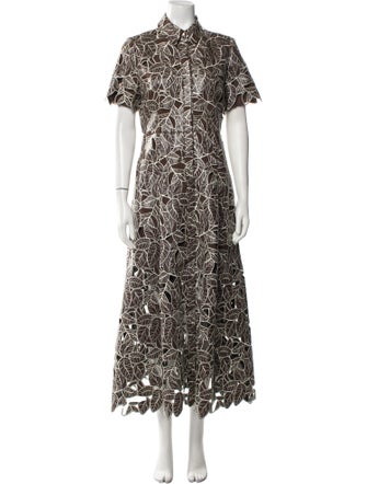 Toccin Printed Long Dress