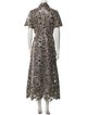 Toccin Printed Long Dress