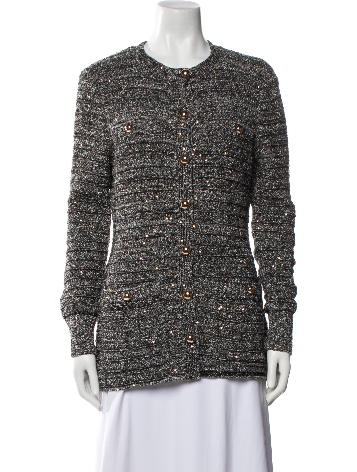Toccin Tweed Pattern Evening Jacket