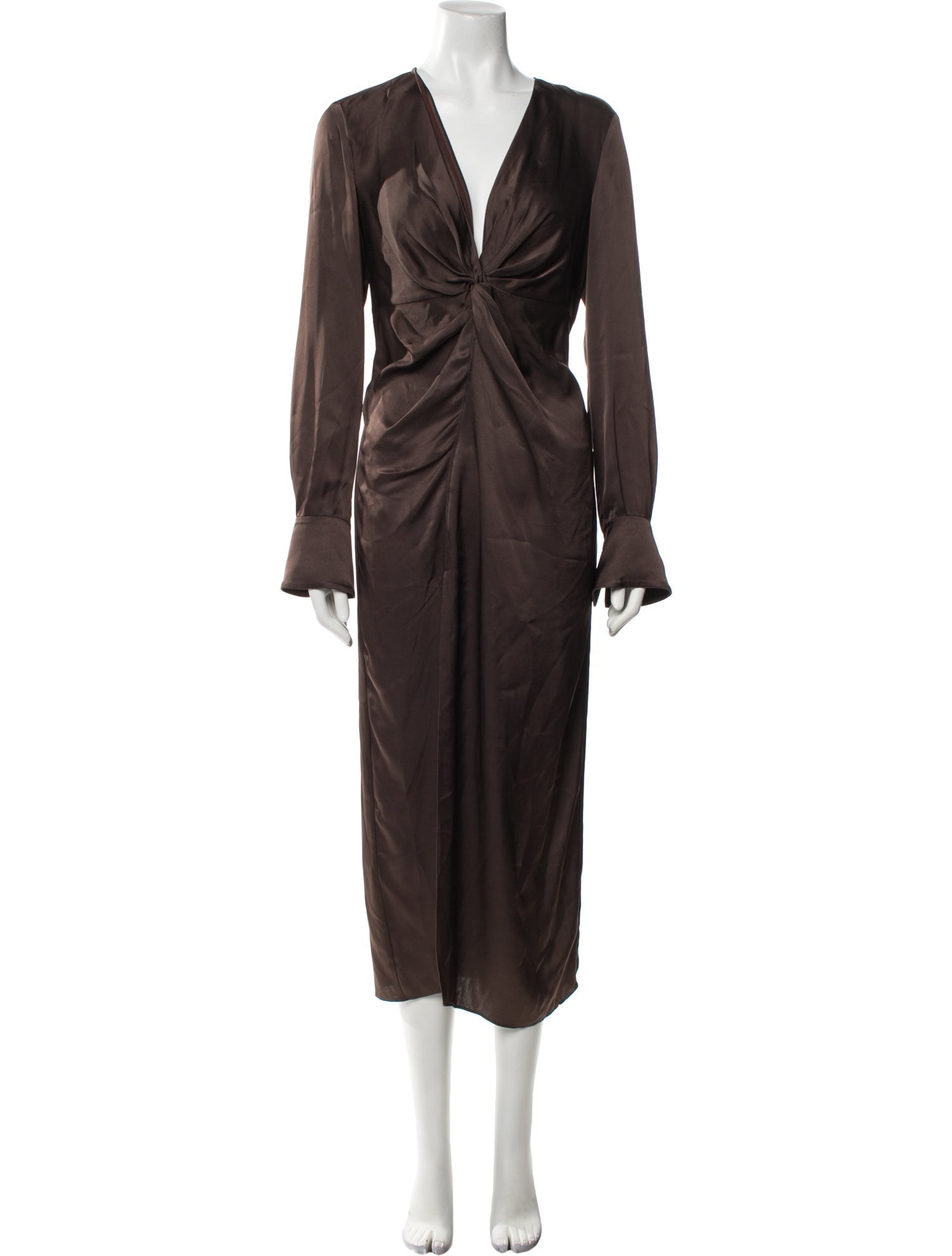 Toccin V-Neck Midi Length Dress