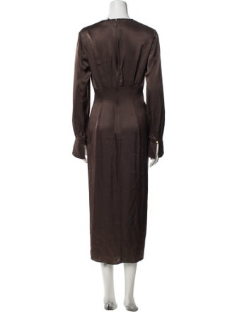 Toccin V-Neck Midi Length Dress