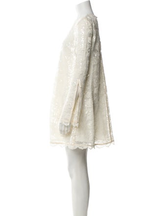 Toccin Crew Neck Mini Dress