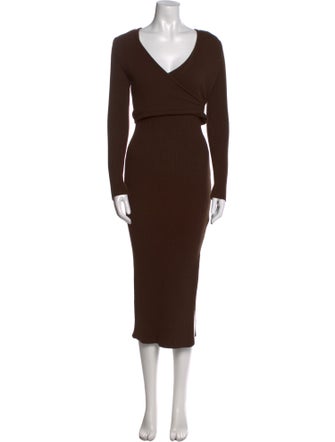 Toccin V-Neck Long Dress